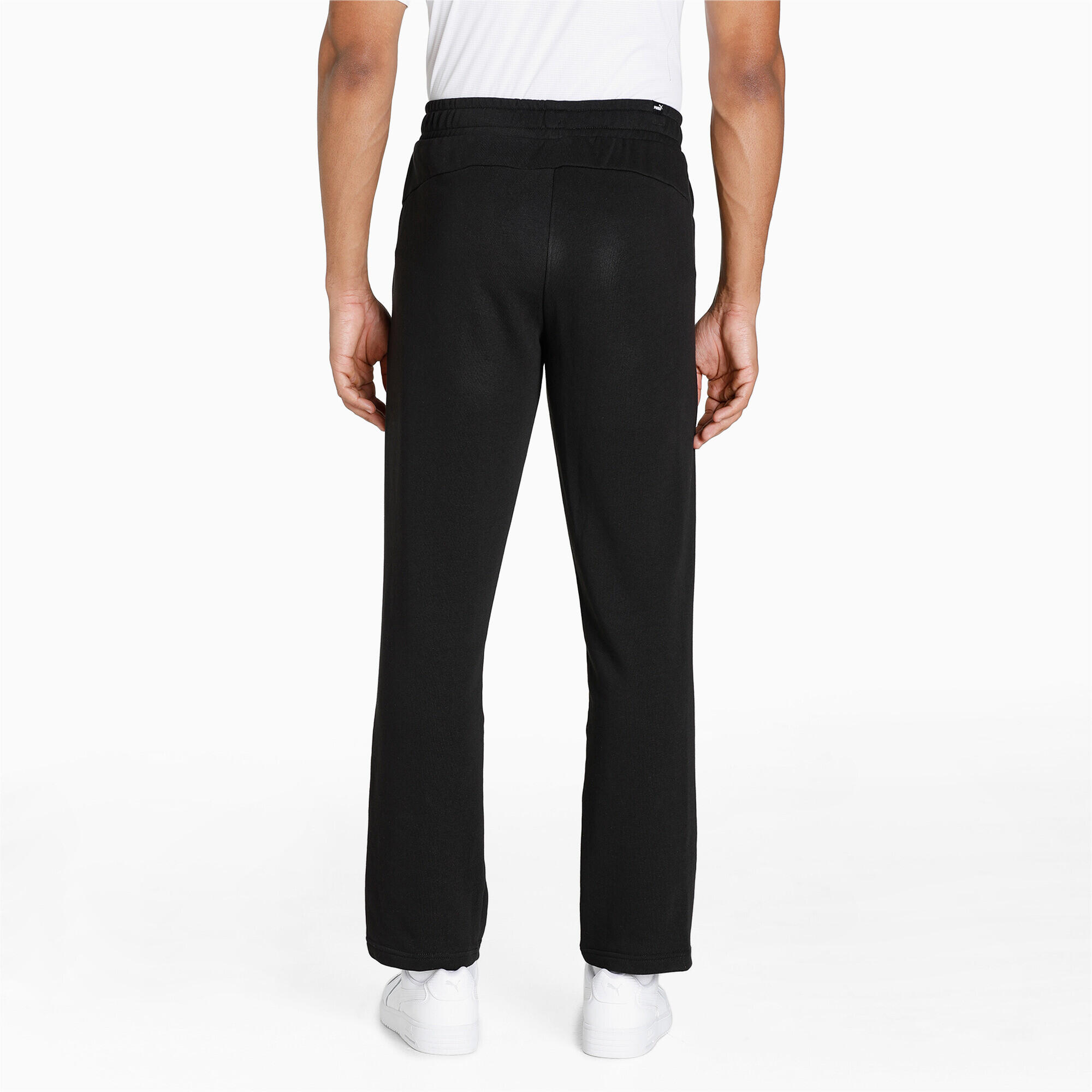 Pantalones deportivos Essentials Logo Hombre PUMA Black Cat 3/5