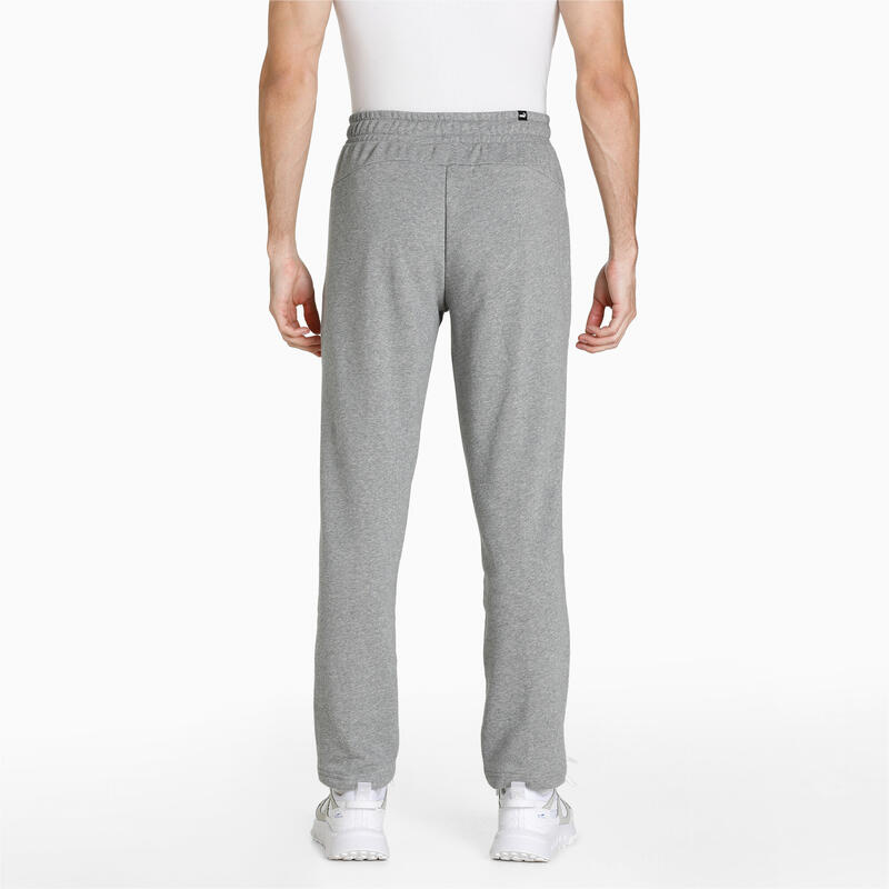 Essentials joggingbroek met logo heren PUMA Medium Gray Heather Cat