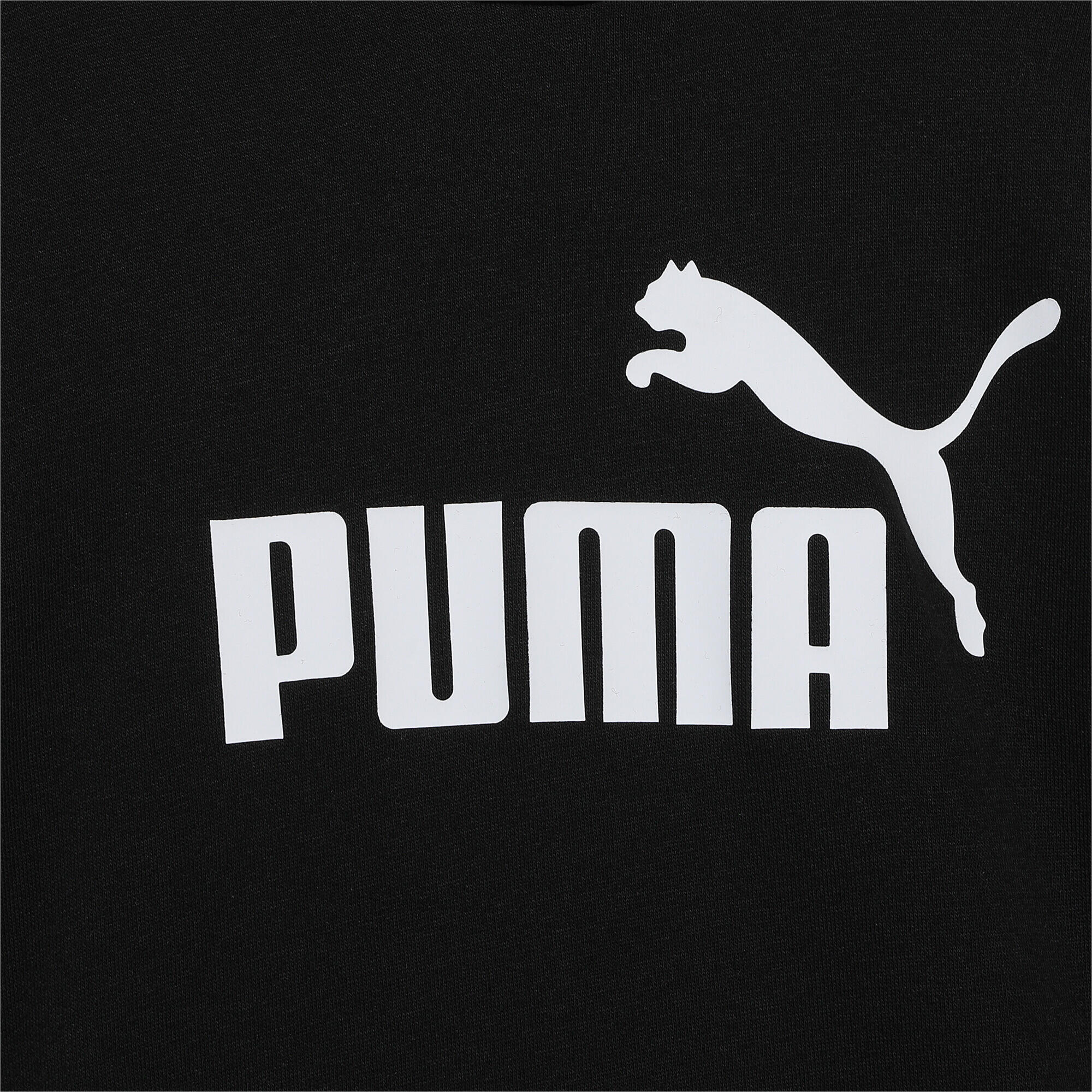 Essentials Logo Hoodie Mädchen PUMA Black 4/4