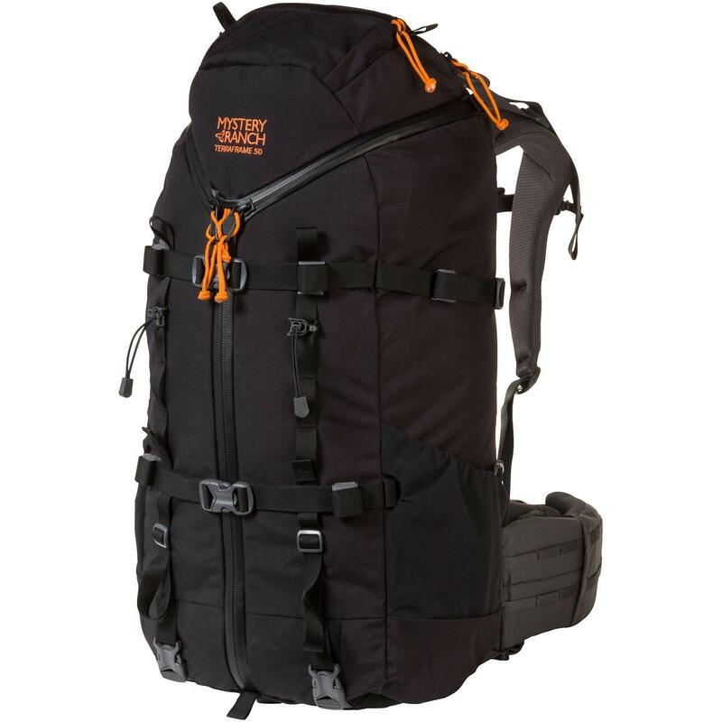 Terraframe 3 zip 50L 背包 - 黑色