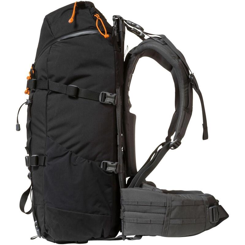 Terraframe 3 zip 50L Backpack - Black