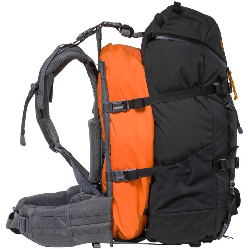 Terraframe 3 zip 50L 背包 - 黑色