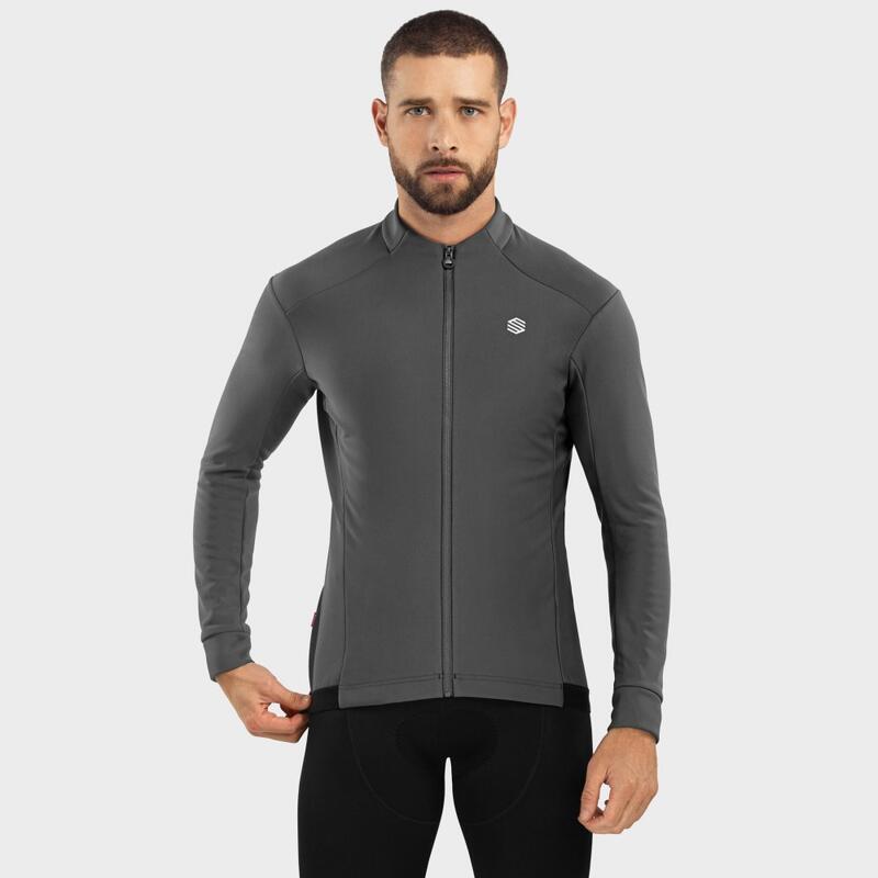 Giacca softshell Ciclismo SIROKO J1 Julier Grigio Uomo