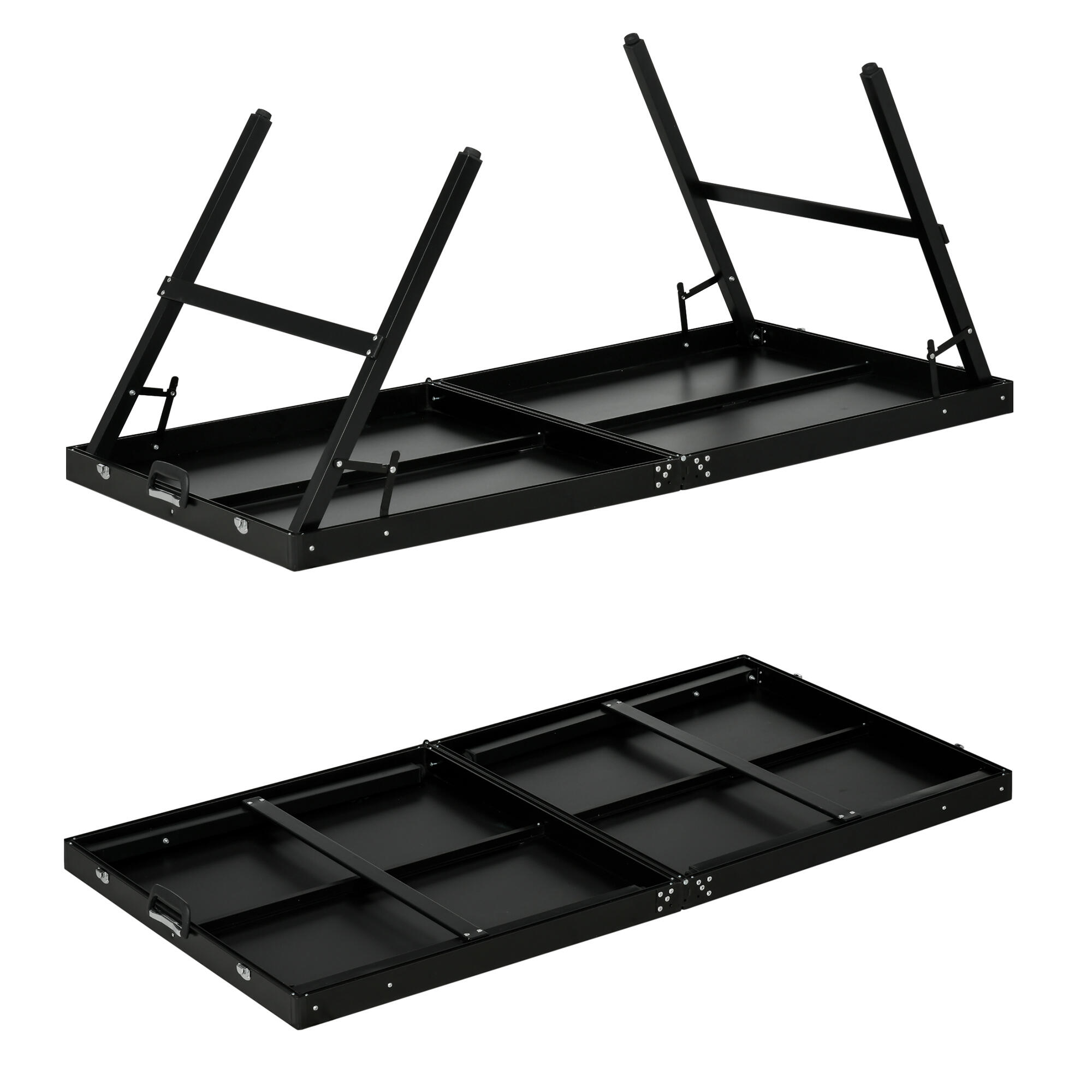 Mesa de ping pong 152x76x72 cm preto SPORTNOW 4/7