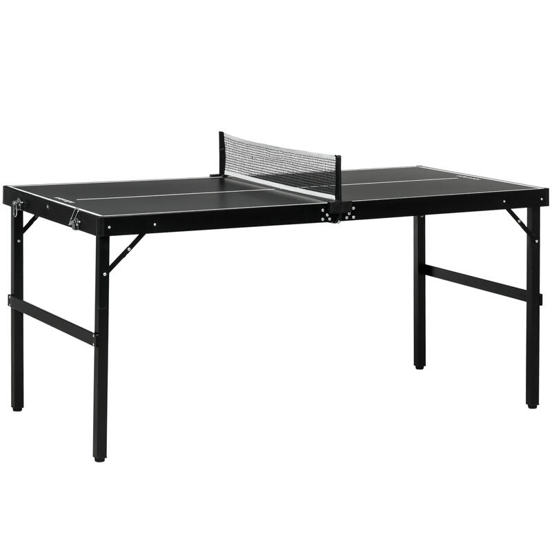 Mesa de ping pong 152x76x72 cm preto SPORTNOW