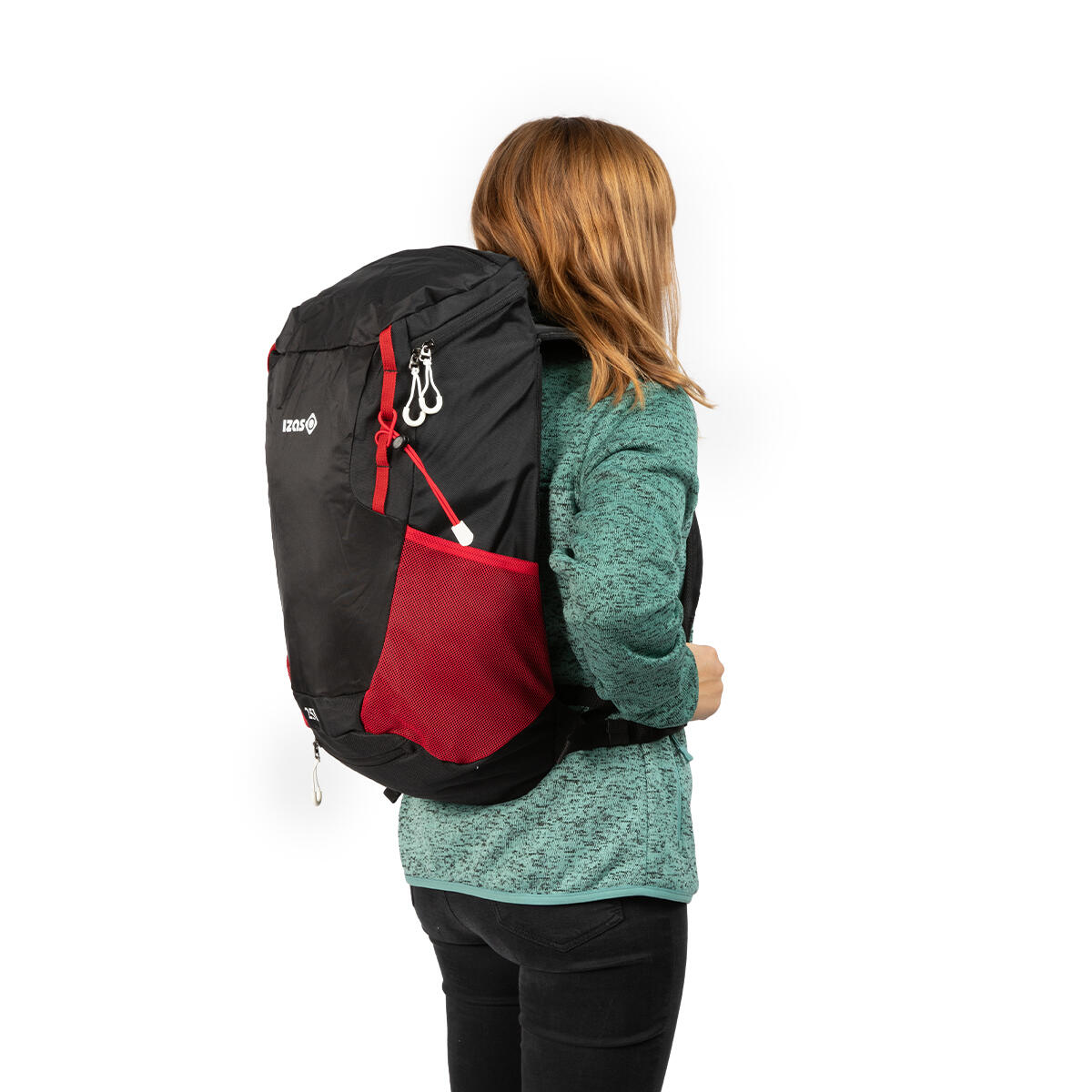 Sac à dos de trekking et de randonnée Izas Novax M, multi-poches, capacité 25L 3/4