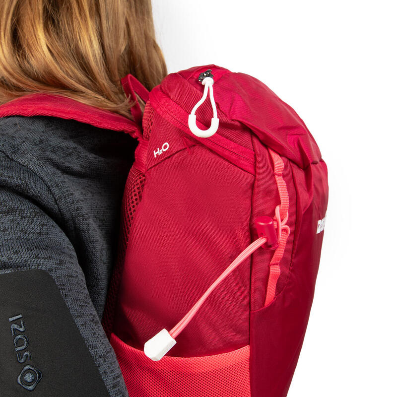 Mochila de trekking e caminhadas Izas Novax S, multibolsos, capacidade 12L