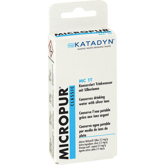 Classic MC1T Comprimés Traitement de l'eau potable Conservation Argent