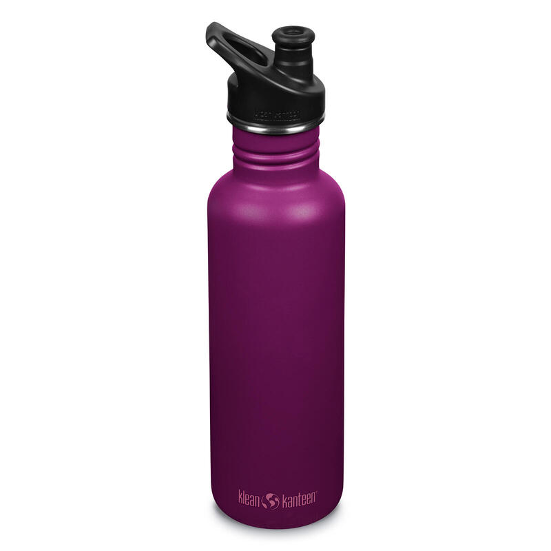 Butelka Klean Kanteen Classic mit Sport Cap Purple Potion 800 ml