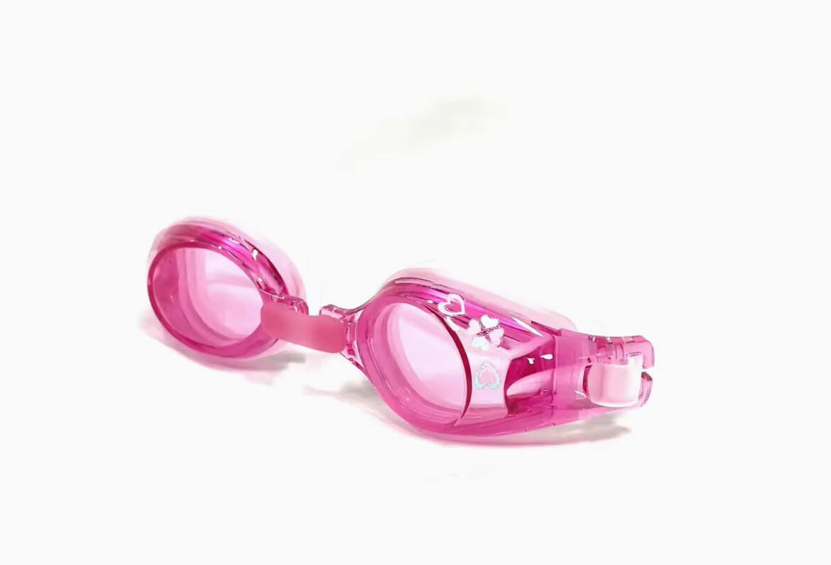 SwimmyDesignLab チャメゴン ピンク Arena Junior Mirror Swim Goggles