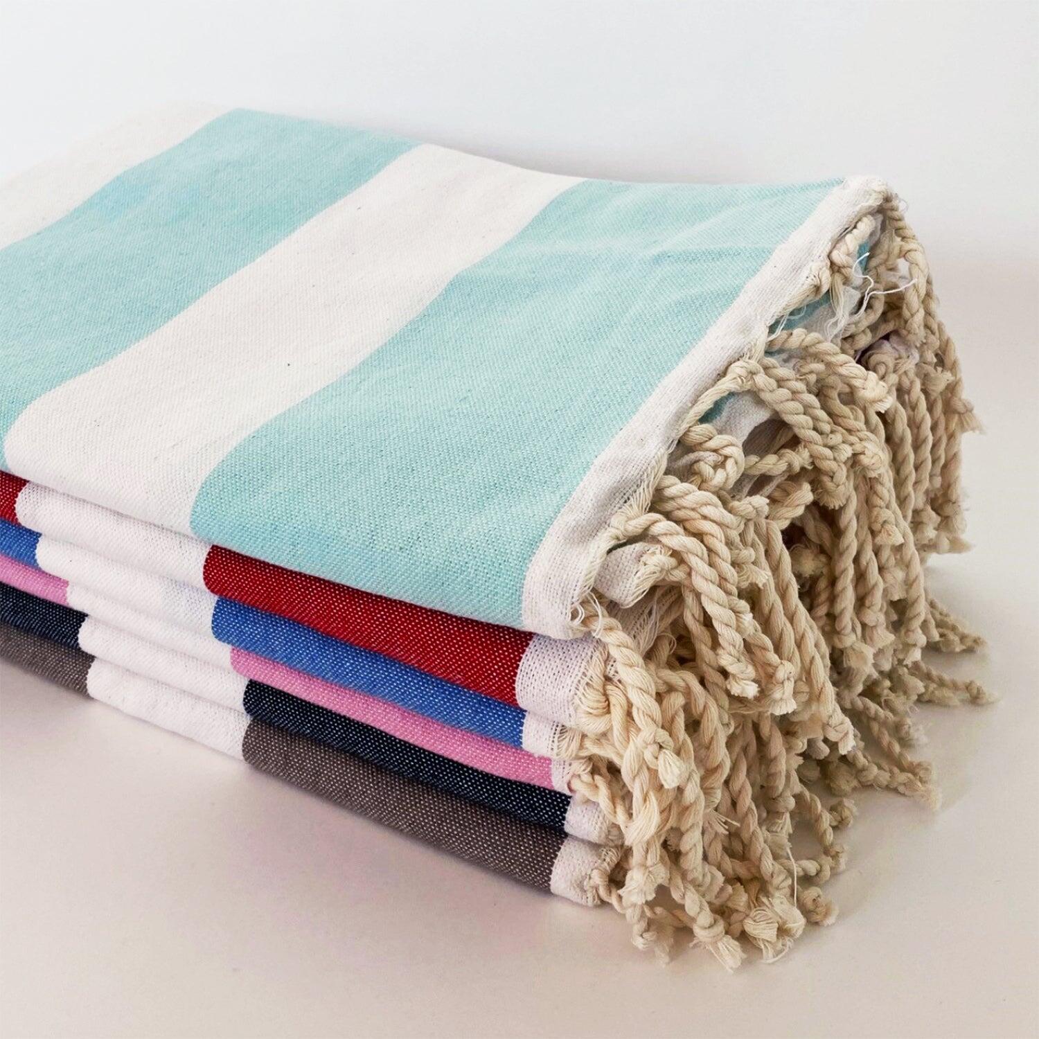 Fouta tradicional de algodón 2x2m nido de abeja Melissa 3/3