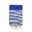 Fouta nid d'abeille traditionnelle Bleu 100x200 190g/m² - Mikanda Royal