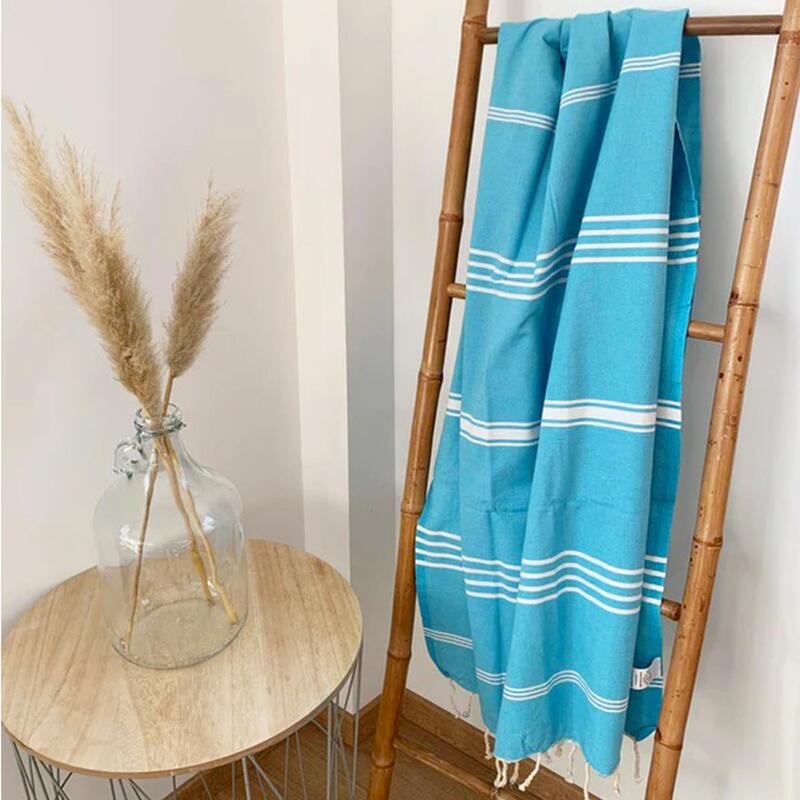 Fouta Tradicional Kolora Azur 100x200 190g/m²