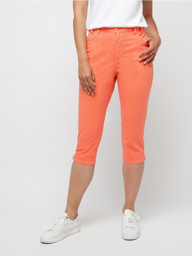 rose bordeaux / orange corail fluo