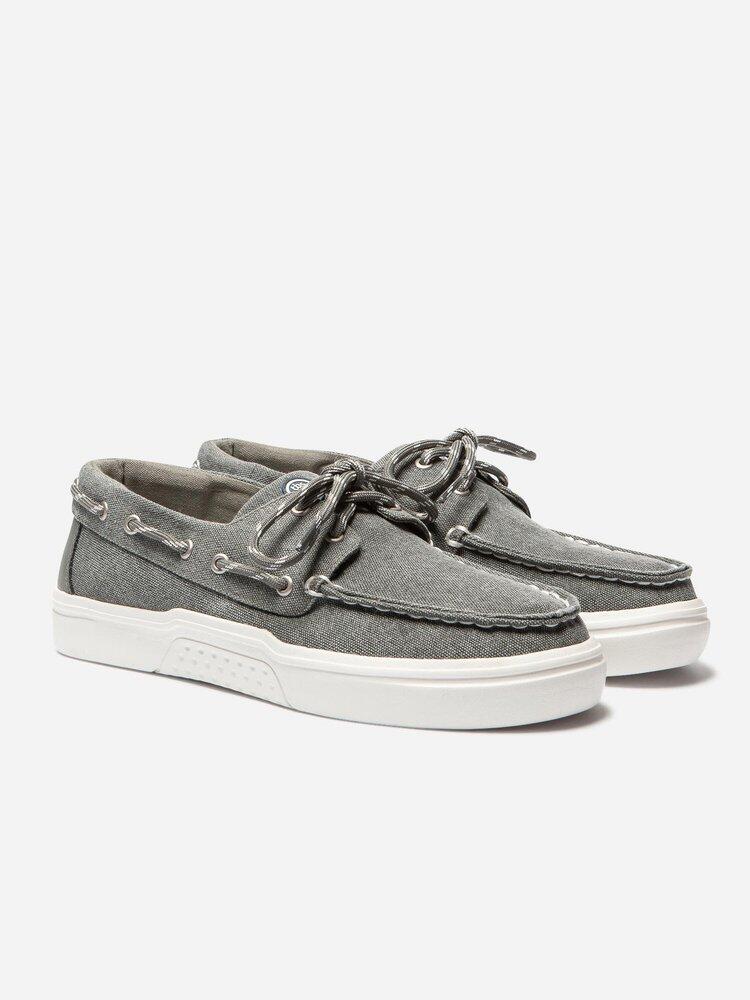 Scarpe da Barca Uomo Grigie TBS WALLENE 2/7