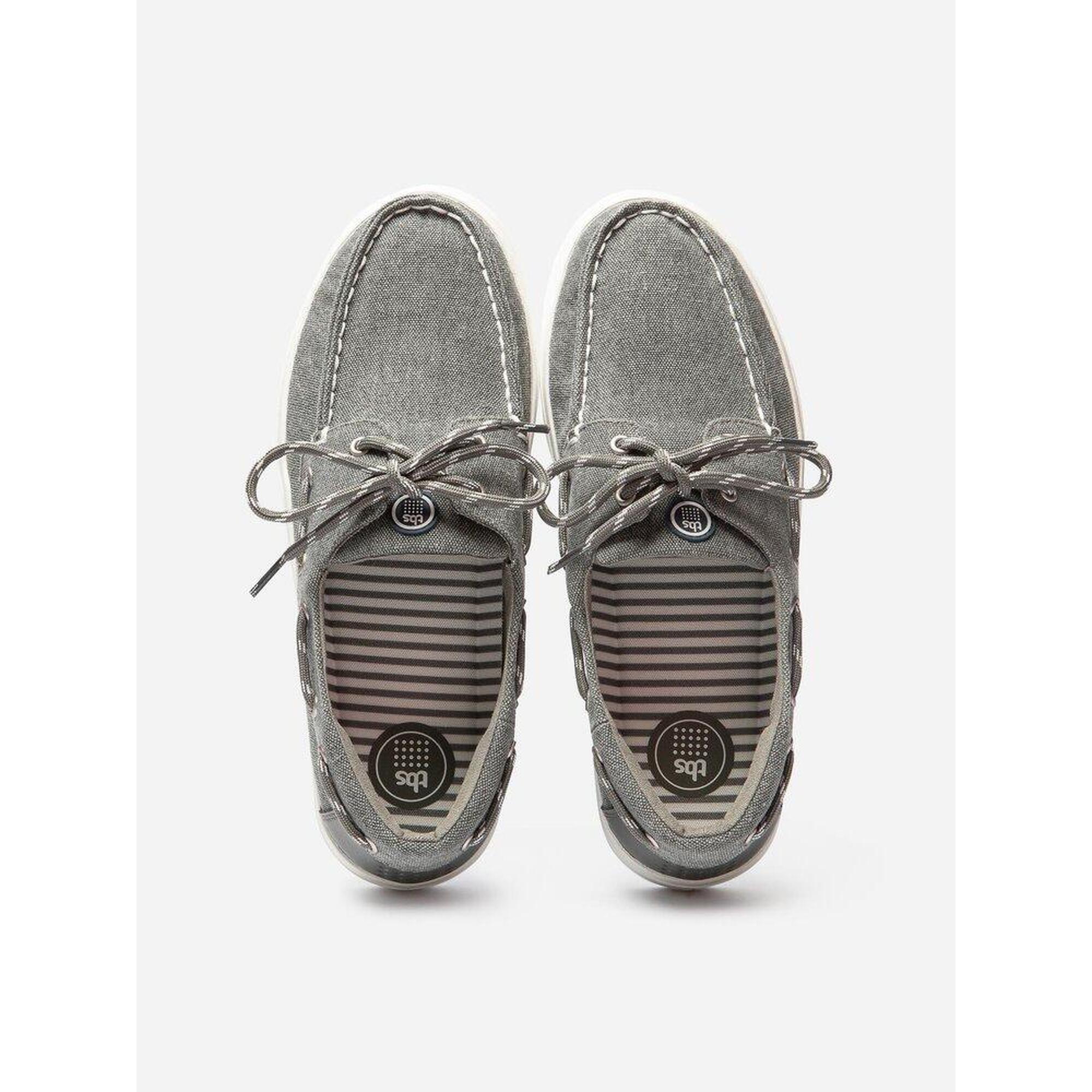 Chaussures bateau Homme - WALLENE Anthracite