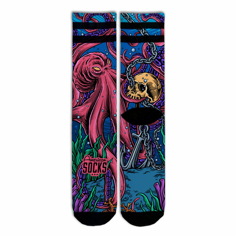 Calzini American Socks Octopus - Mid High