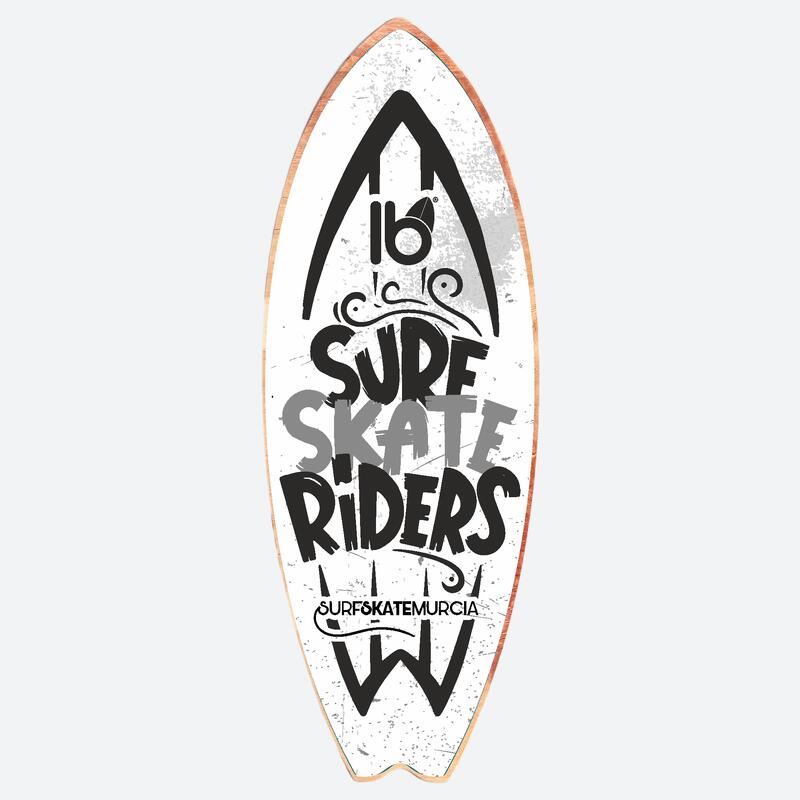 Tabla de equilibrio surf Iboards modelo SURFSKATE 80cm x 29,5cm