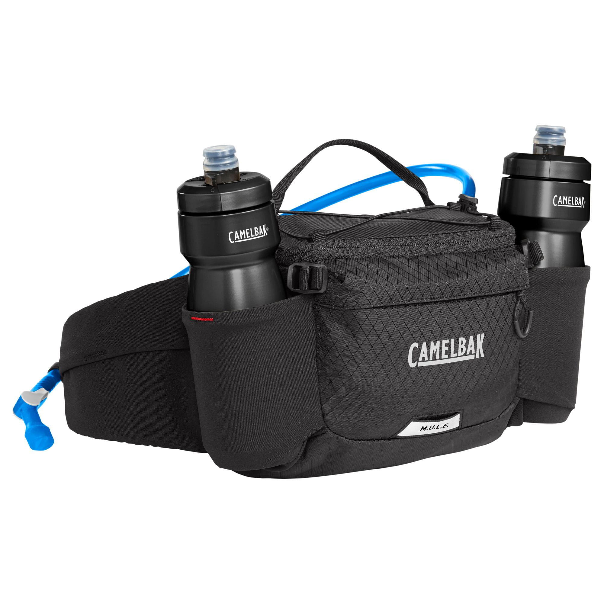 CamelBak Stash Belt - Lightweight Bike Waist Pack, 2L Capacity, 3D Vent Mesh, Black, Medium - For Running, Hiking & Cycling - View #11
