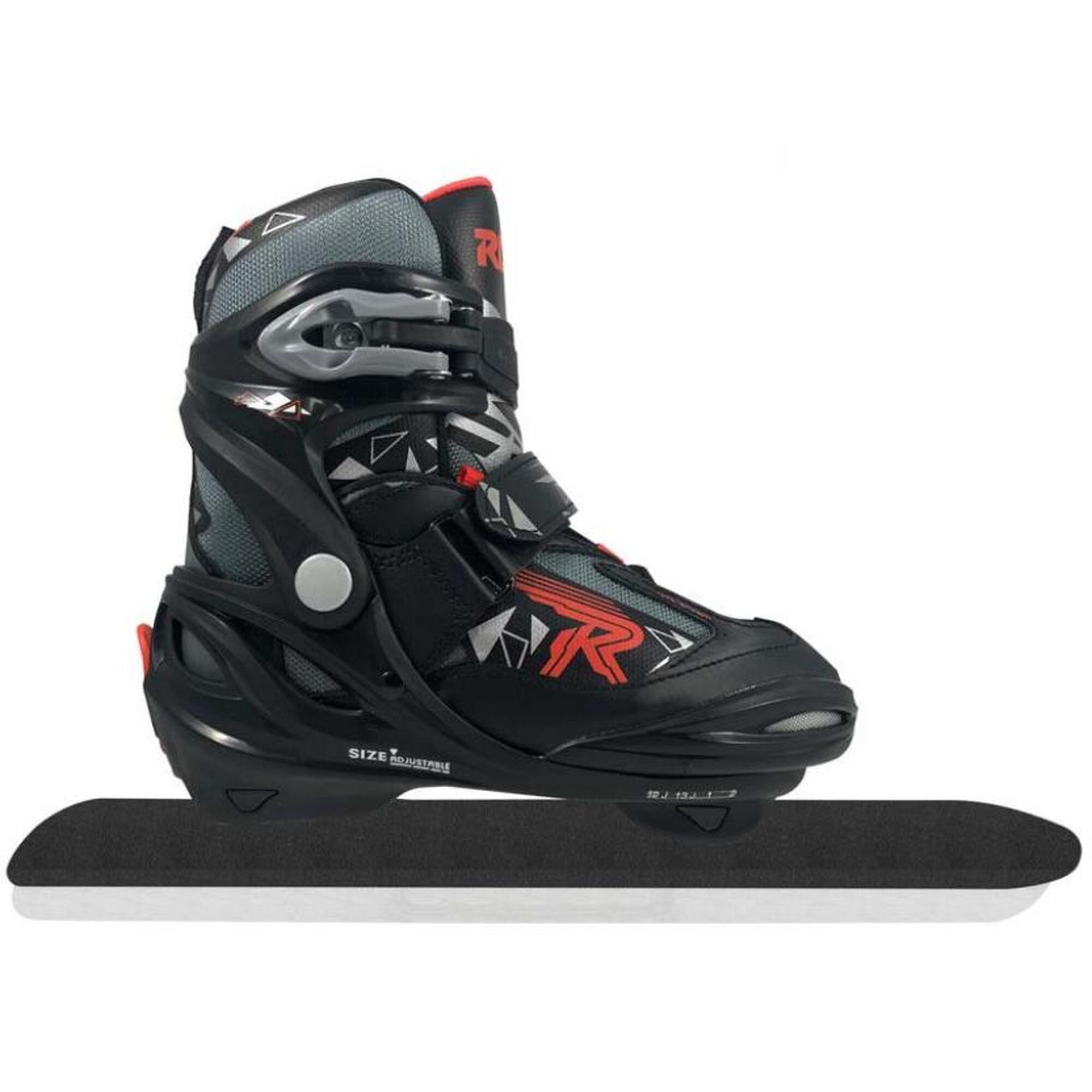 Ajustável Noren Preto/Vermelho Crianças ROCES V-ICE 4.0