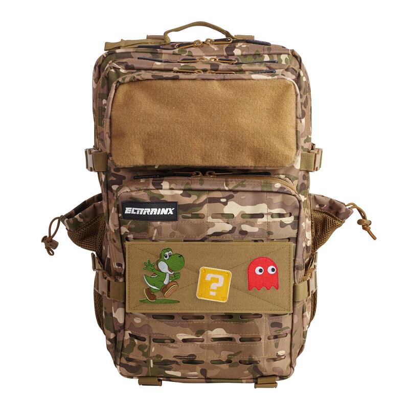 Klittenbandpaneel voor Elitex Trainingsrugzak 45L khaki