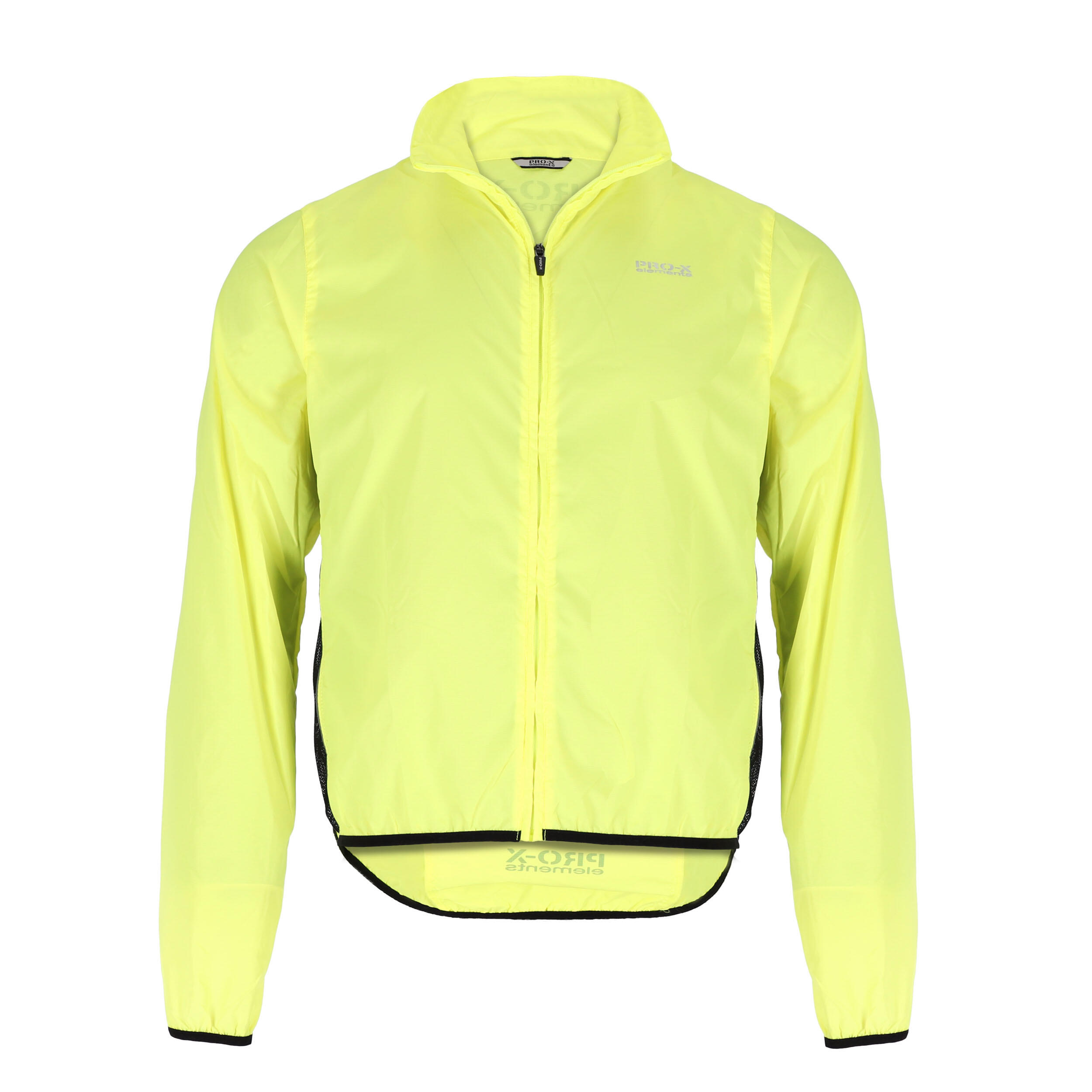 PRO-X ELEMENTS Men's Cycling Jacket WIND Neon Yellow