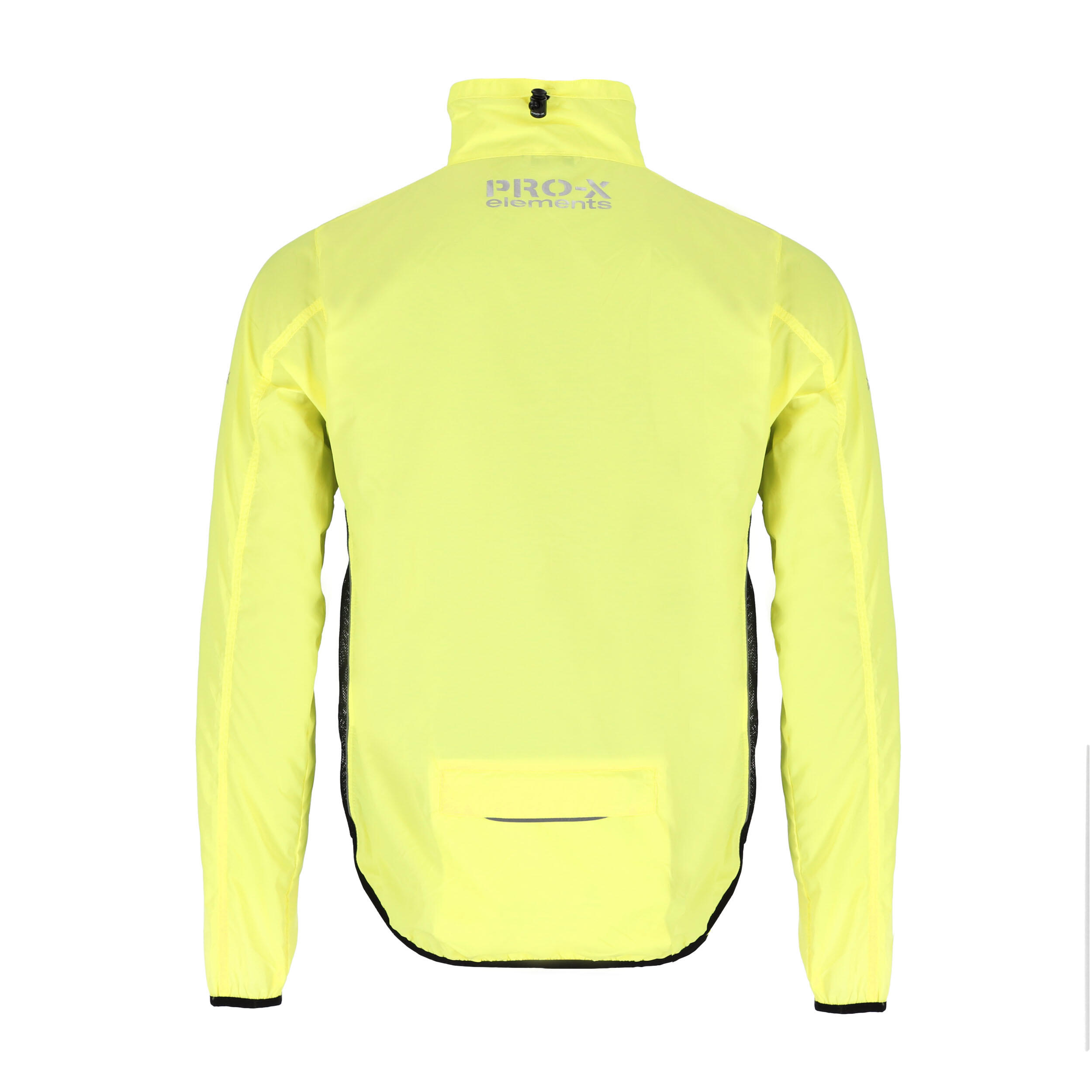 Giacca da ciclismo da uomo WIND giallo neon 3/7