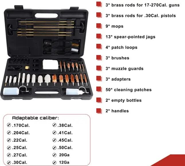 Set complet pentru curatat arme 2/2