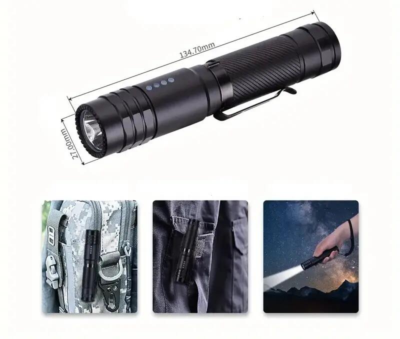 Lanterna reincarcabila Wuben L28 LED, cu acumulator inclus, 2000 lumeni 2/5