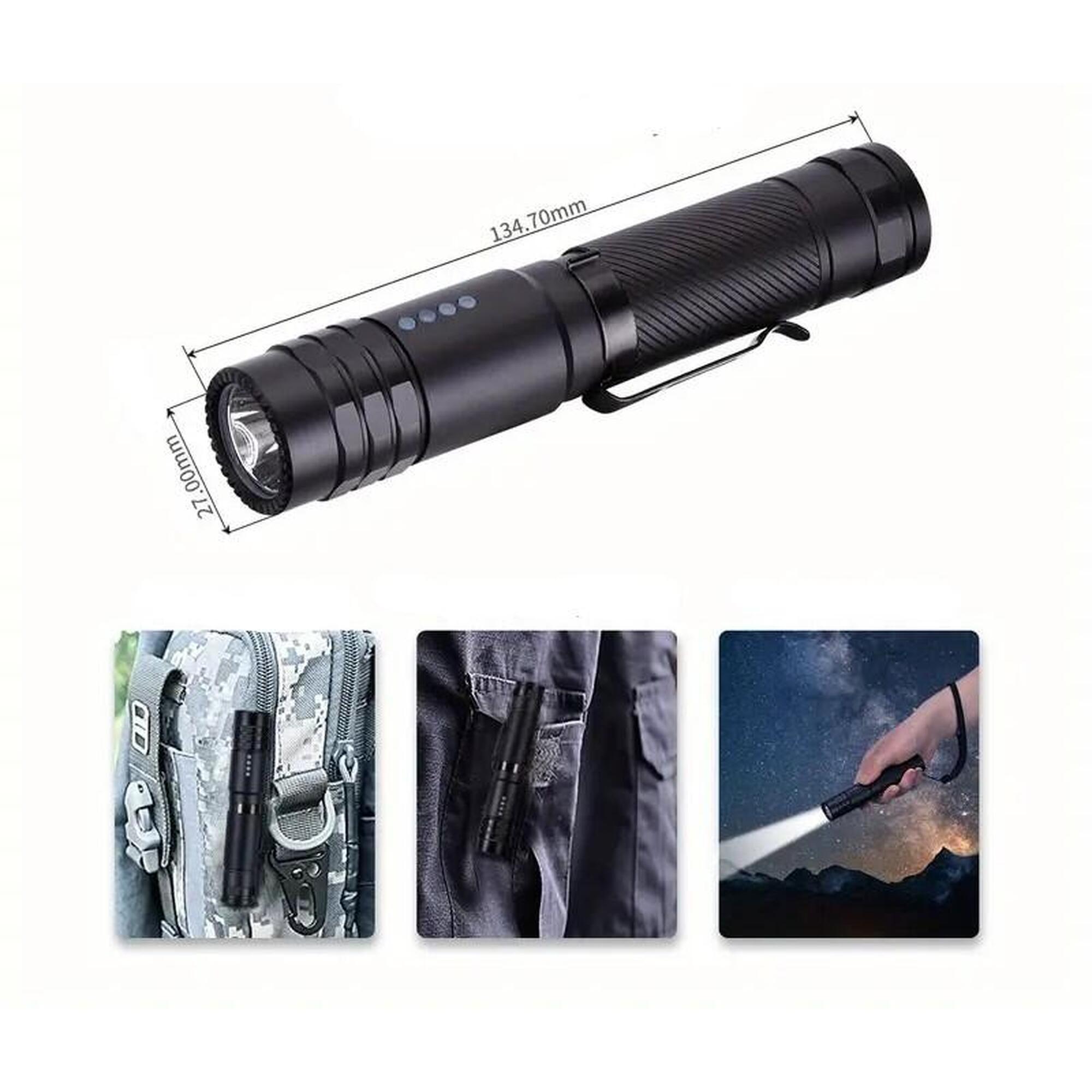 Lanterna reincarcabila Wuben L28 LED, cu acumulator inclus, 2000 lumeni