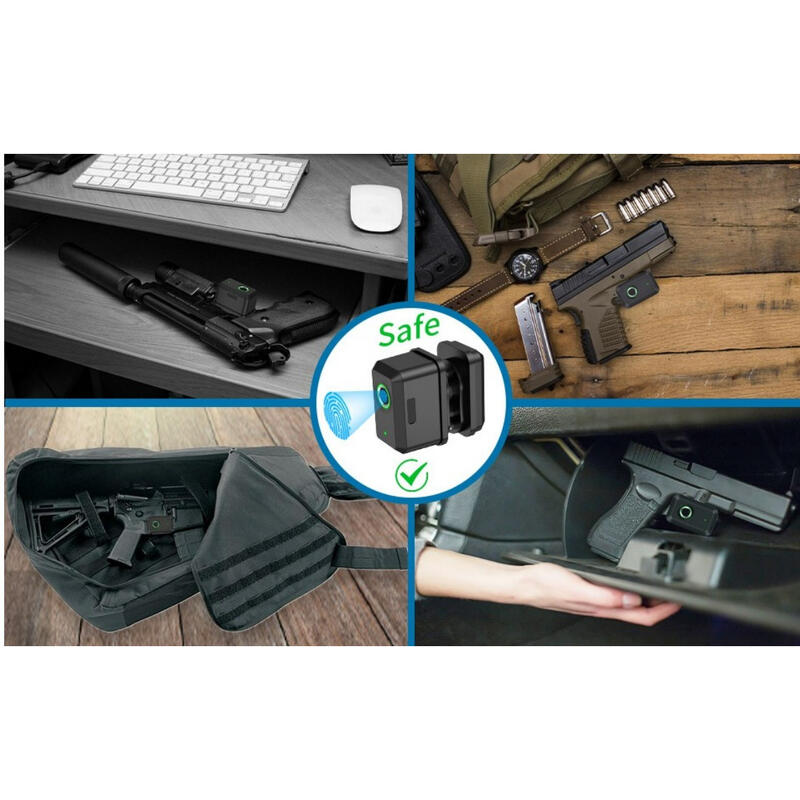 Blocator biometric pentru tragaci