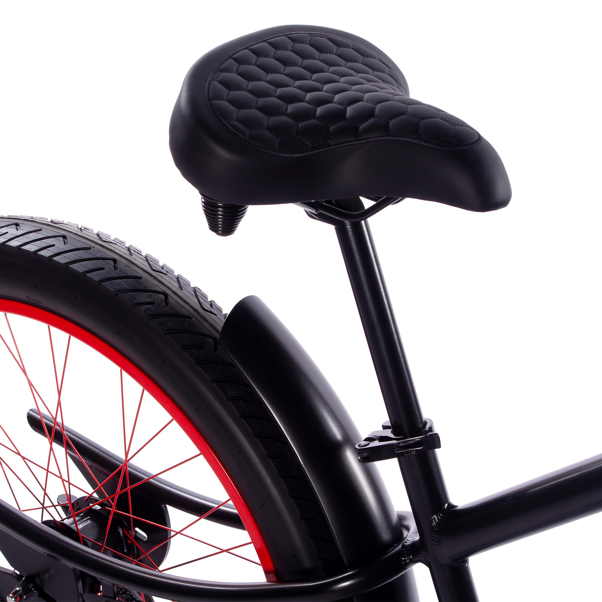 Rower miejski męski Plumbike Grand Chopper Blaise 7-biegowy z hamulcem tarczowym 4/7