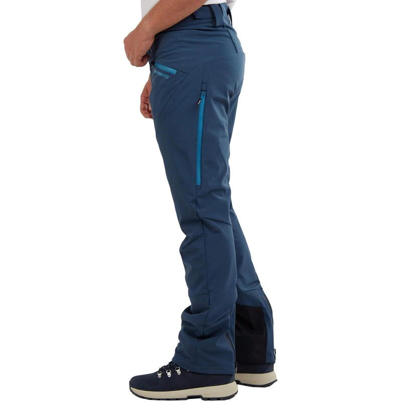 Spodnie softshellowe Rob - niebieski