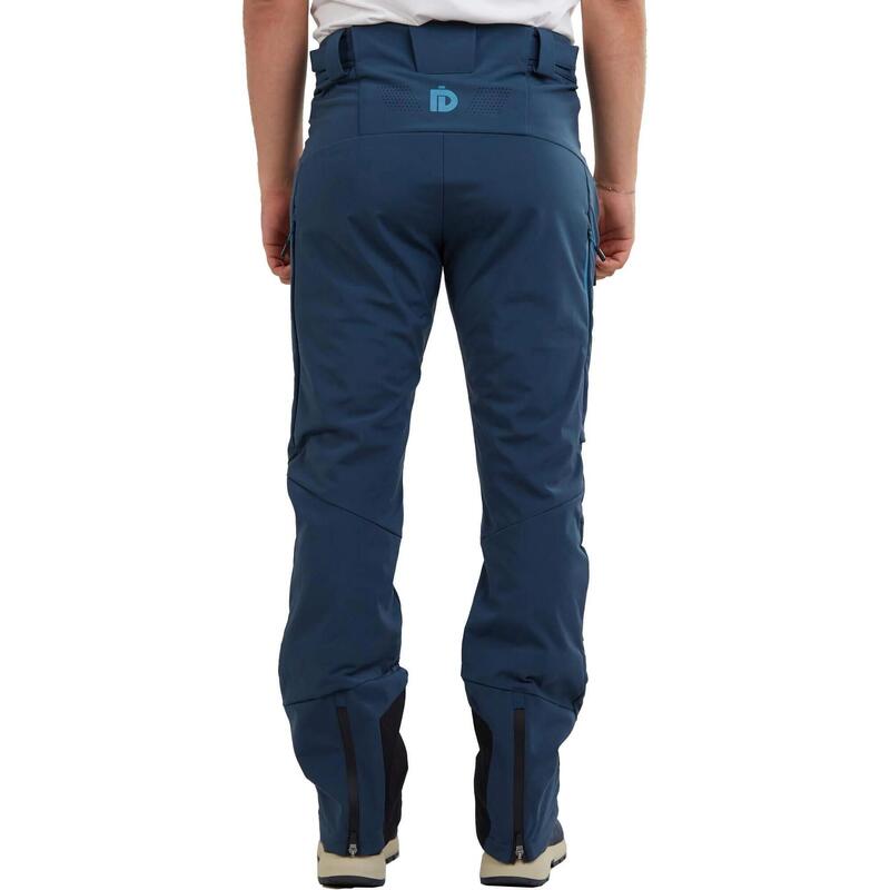 Pantaloni de drumetie Rob Softshell Pant - albastru barbati