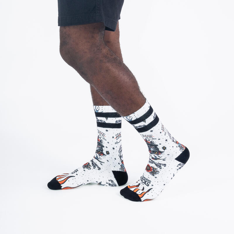 Calcetines divertidos para deporte American Socks Stay True - Mid High