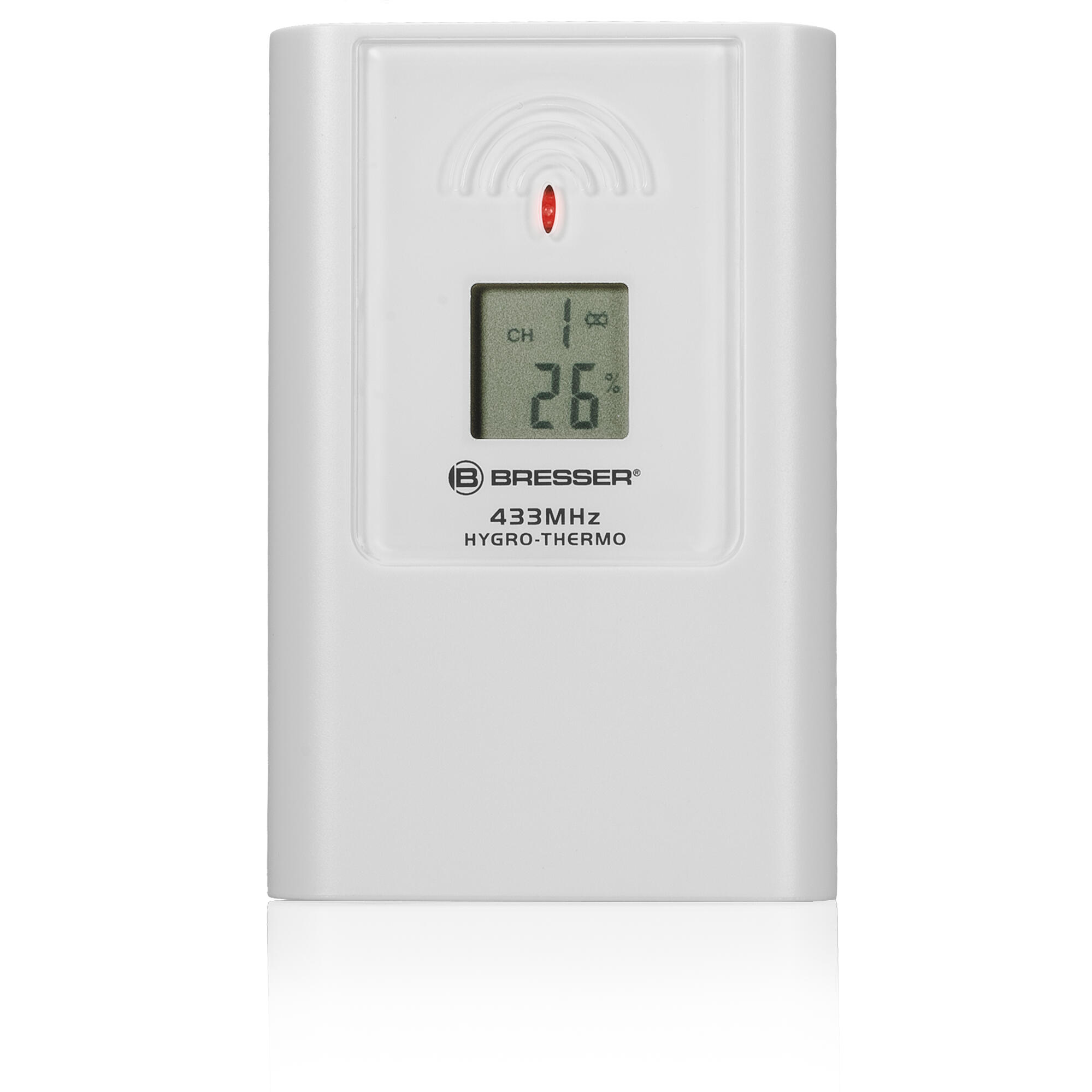 Station météo et pendule murale BRESSER ClimaTemp JC 6/7