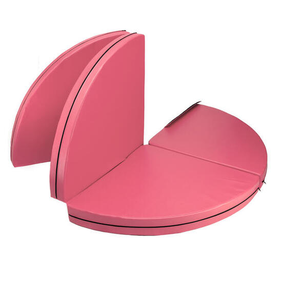 Materasso per pole dance pieghevole rotondo diametro 150 cm spessore 10 cm