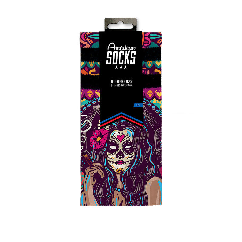 Calzini American Socks Día de los muertos - Mid High