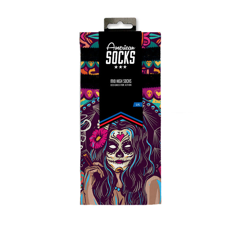Socken American Socks Día de los muertos - Mid High