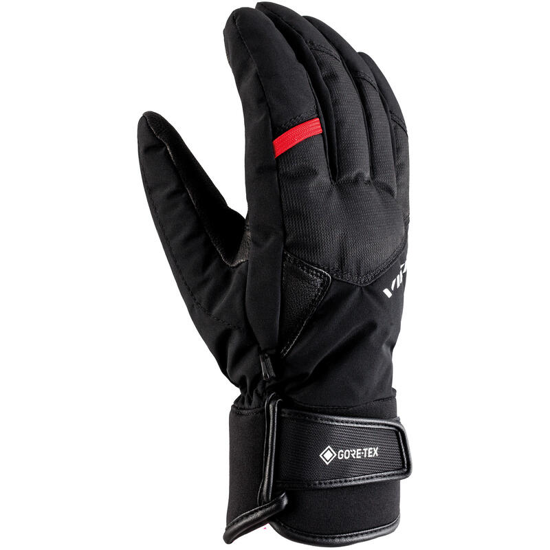 Rękawice narciarskie męskie Viking Branson z membraną Gore-Tex czarne