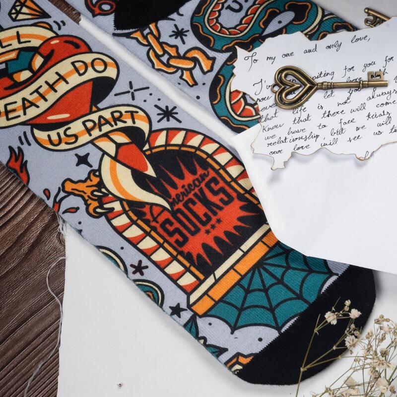 Chaussettes American Socks Till Death Do Us Part - Mid High