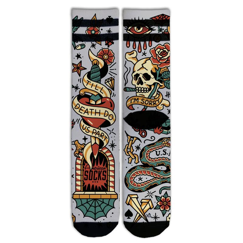 Calcetines divertidos deporte American Socks Till Death Do Us Part - Mid High