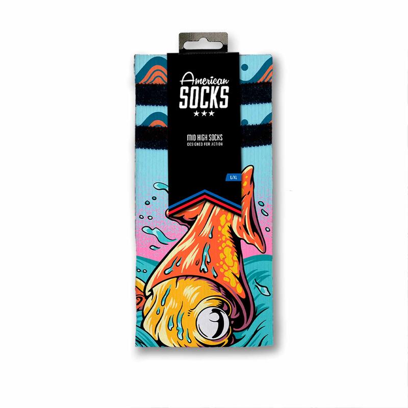 Chaussettes American Socks Seamonsters - Mid High