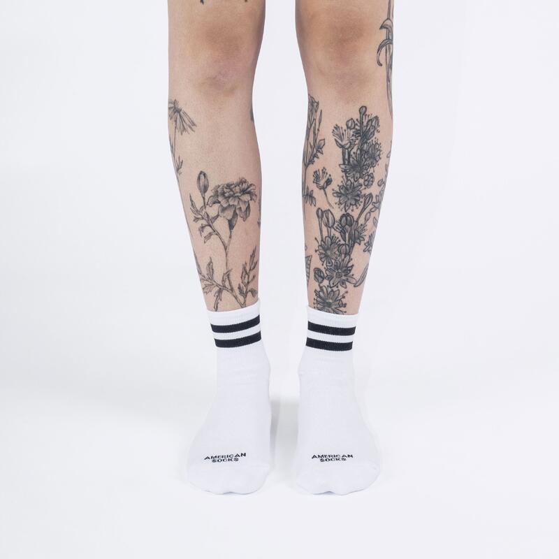 Șosete American Socks Old School Albe