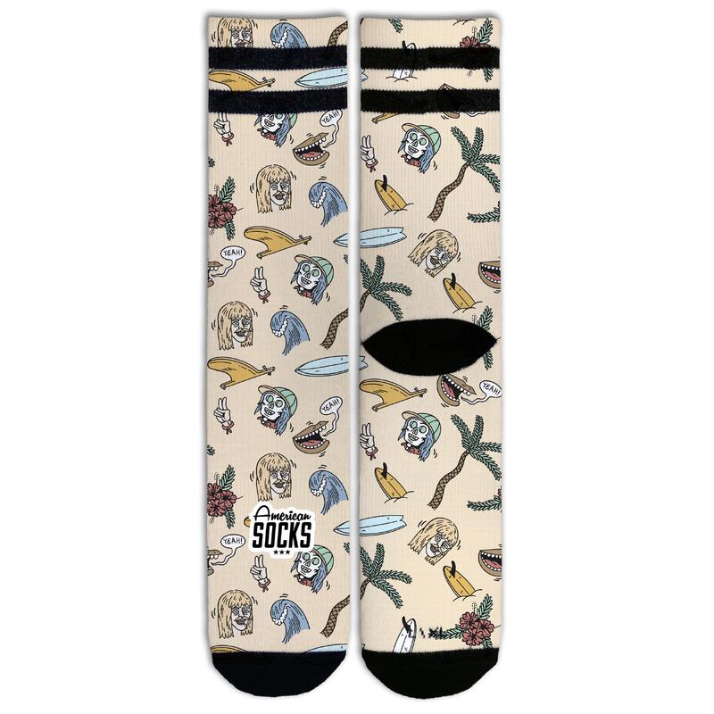 Calcetines Stinky Surfer - Mid High - American Socks