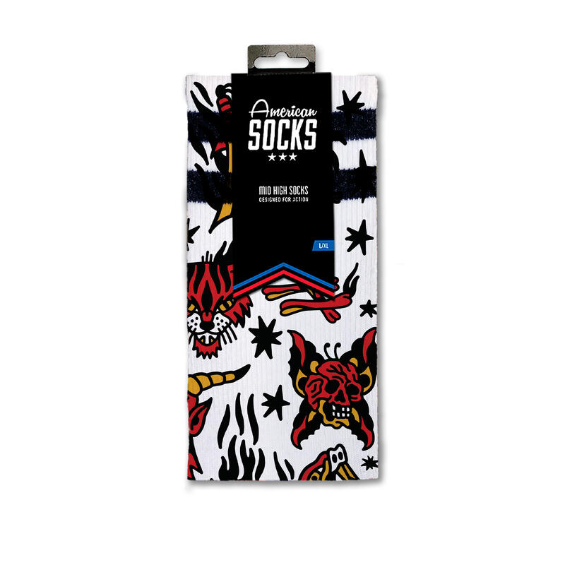 Chaussettes American Socks Krampus - Mid High