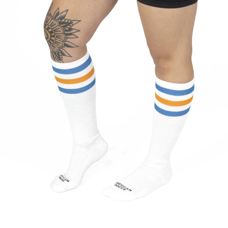 Calcetines divertidos para deporte American Socks Rocket Man - Knee High