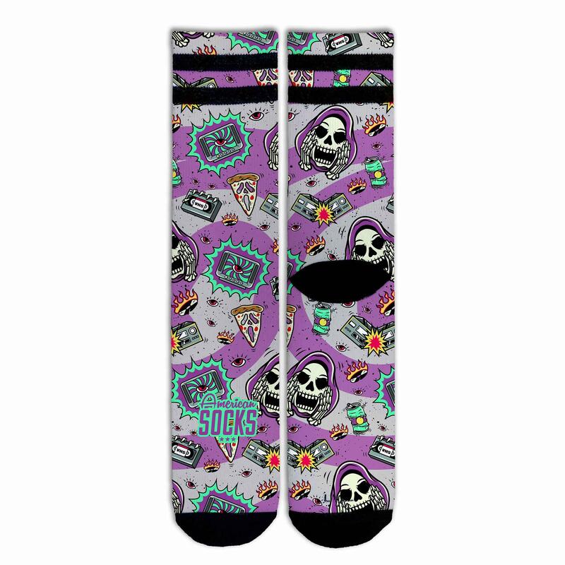 Chaussettes American Socks Horror Time - Mid High