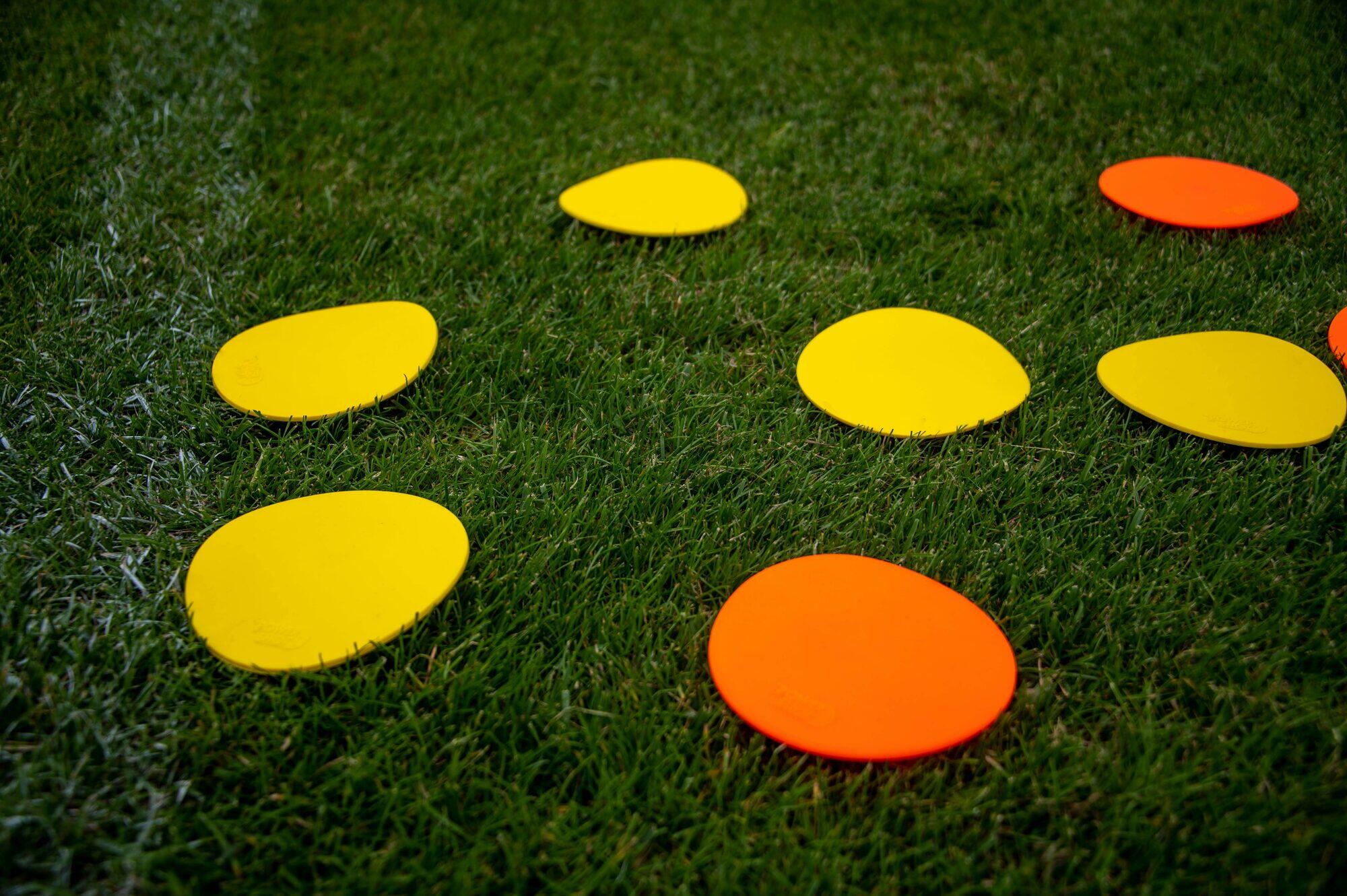 Lot de 24 disques de marquage - Orange et Jaune 3/5