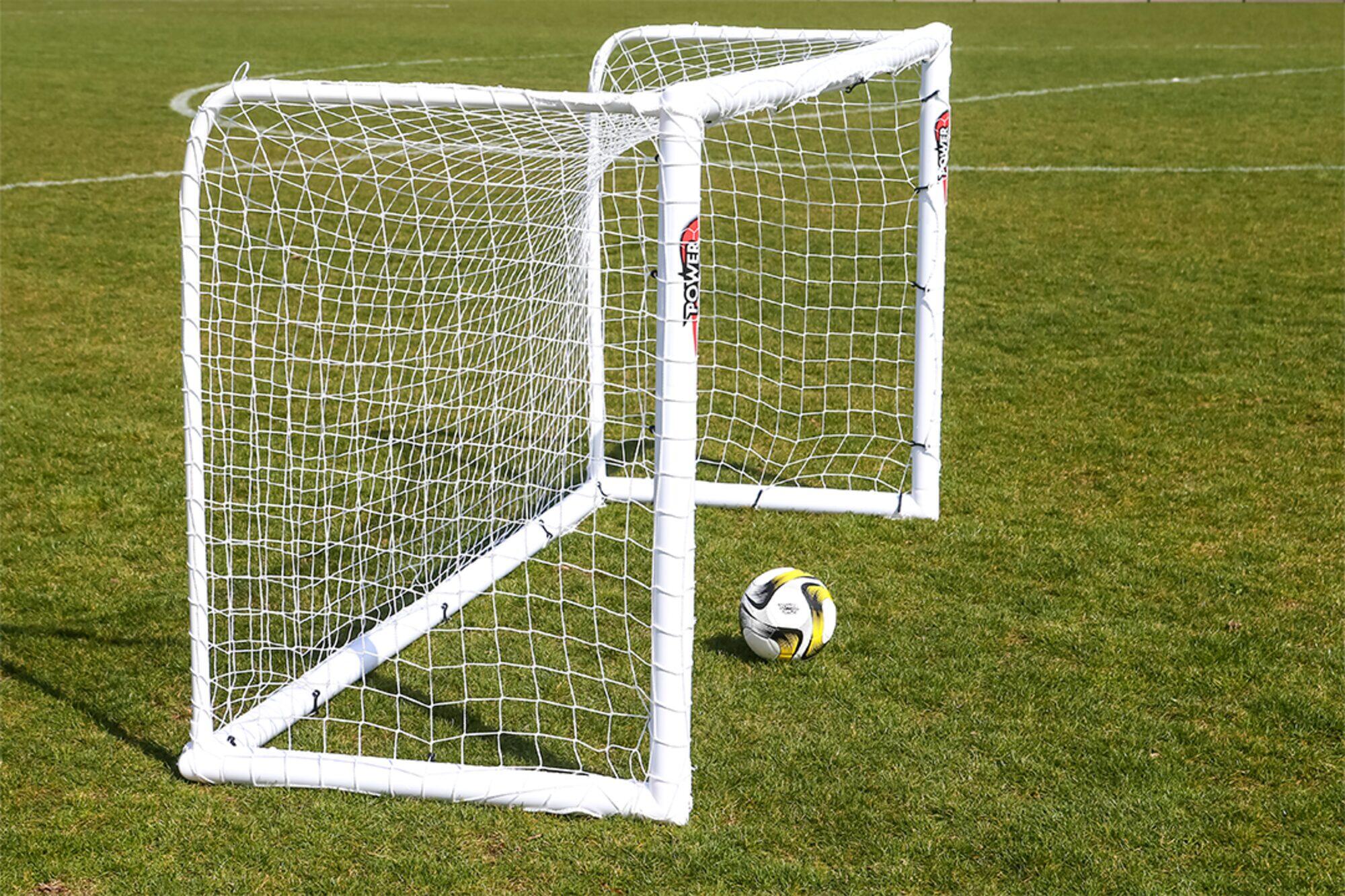 But de foot 2,4 x 1,2m - Parfait pour faire des frappes dans le jardin 4/5